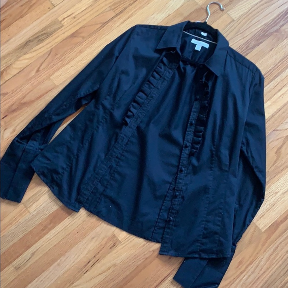 Banana Republic tuxedo shirt